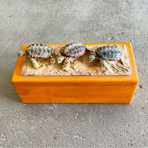 Jewelry or Trinket box, turtle design